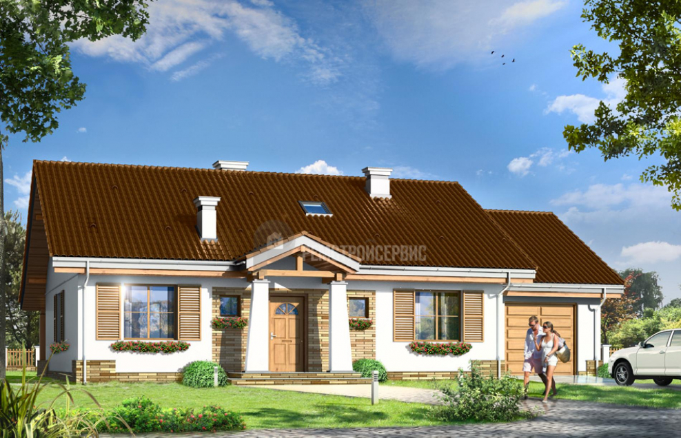 Двухквартирные дома с гаражом