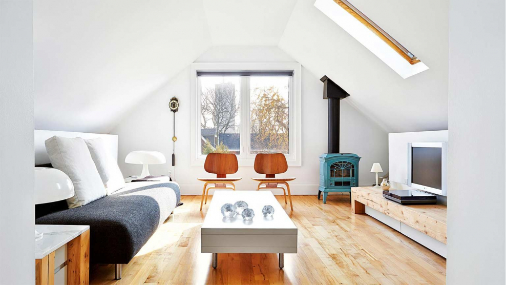 Чердак в скандинавском стиле