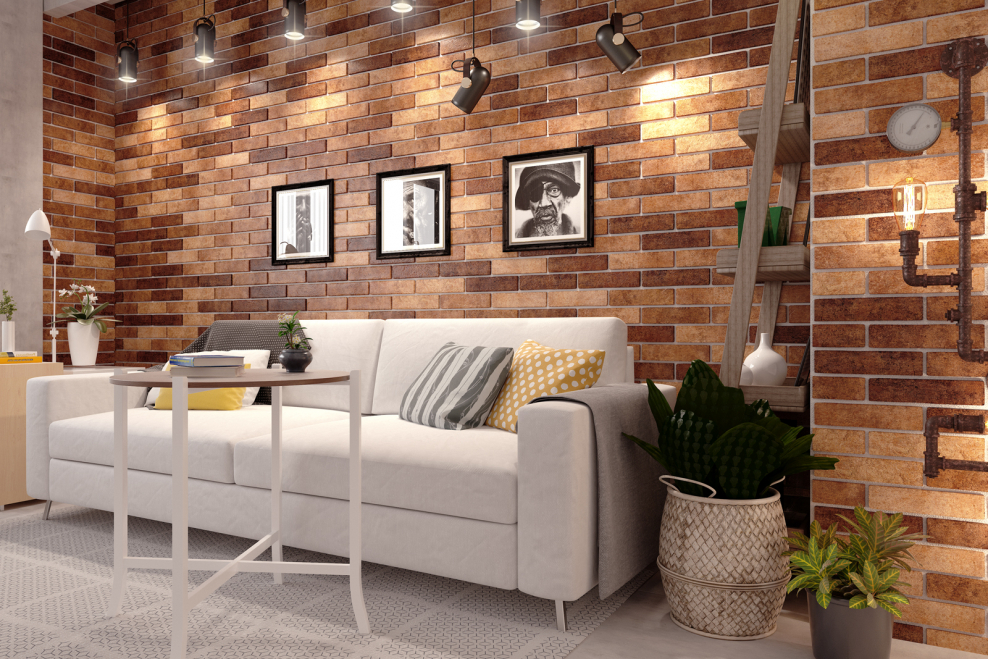 Golden Tile Brickstyle Seven Tones оранжевый