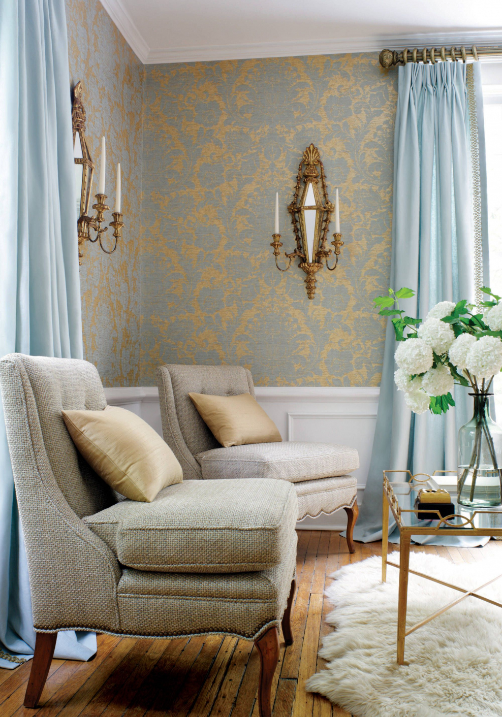 Винный цвет в интерьере