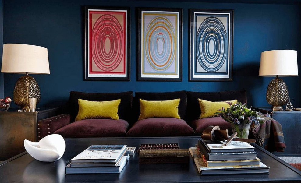 Сложные цвета в интерьере