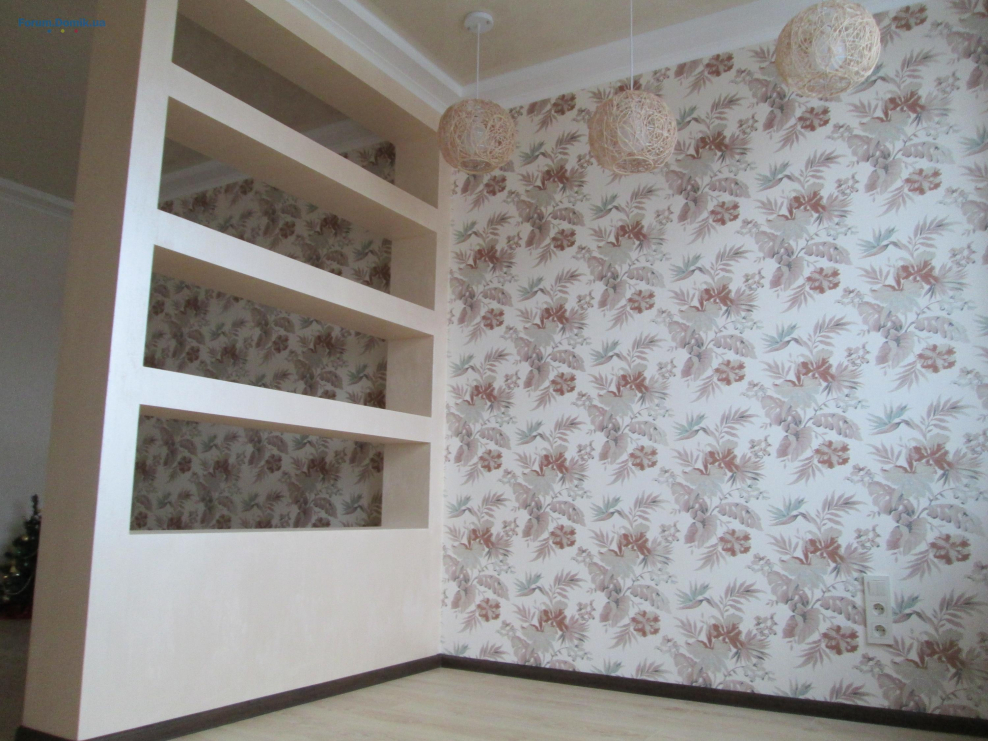 Черновая отделка кухни