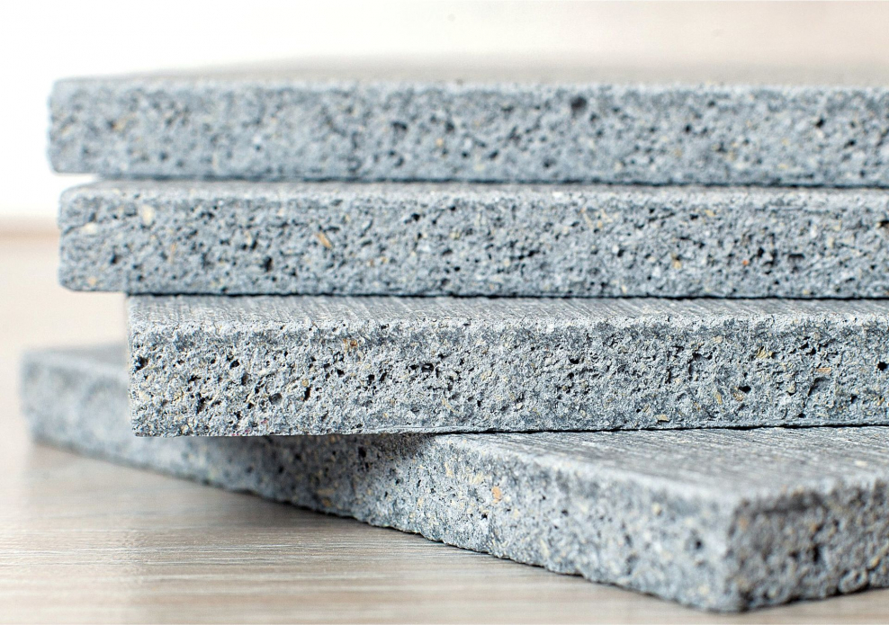 Фиброцементная плита км 2440х1220х9 мм