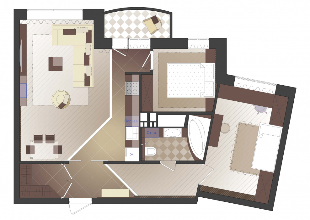 ЖК позитив однушка