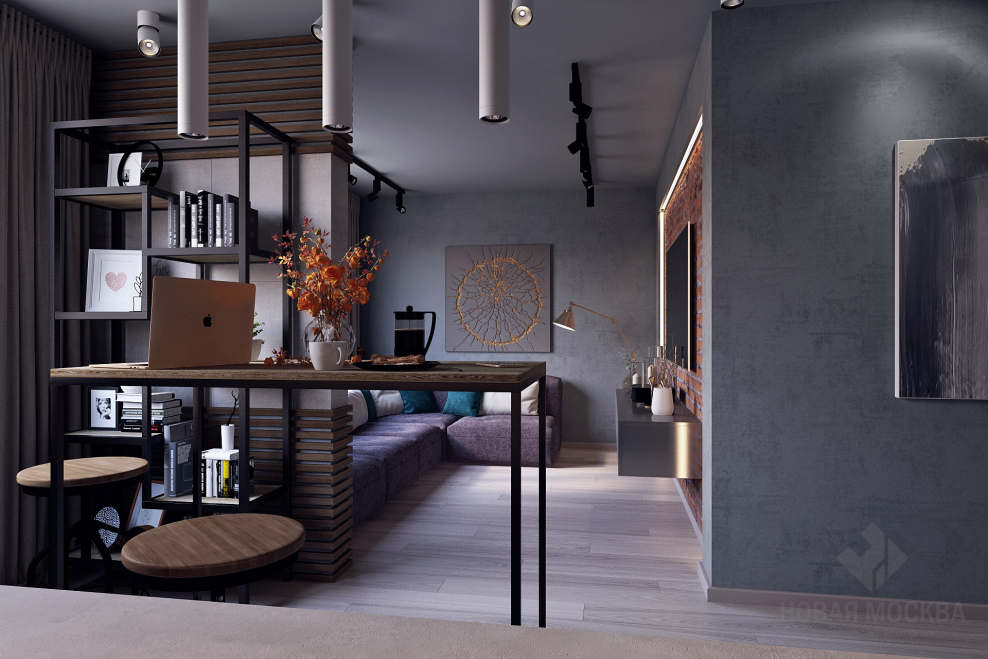 Интерьеры трехкомнатных квартир от пик