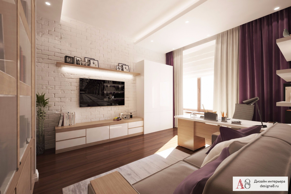 Квартира Крестовский остров интерьер спальня