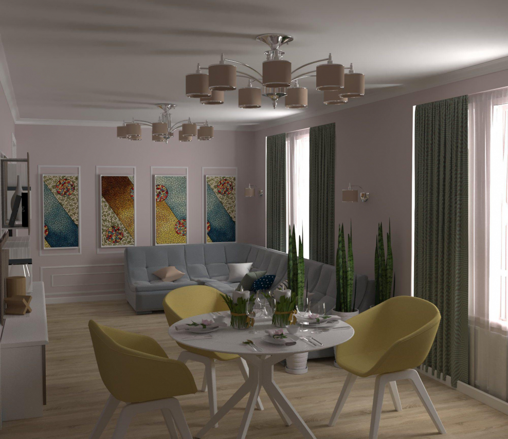 Обои для однокомнатной квартиры сталинки