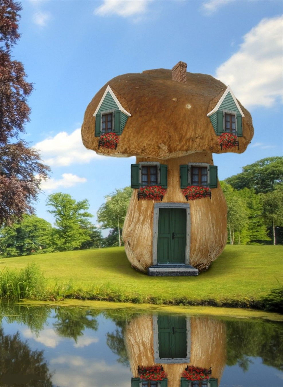 Дом необычной формы