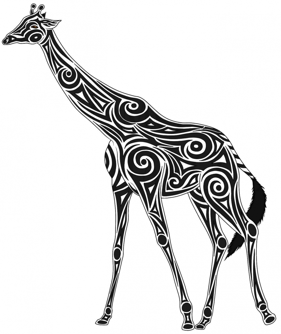 Животные в графике стилизация