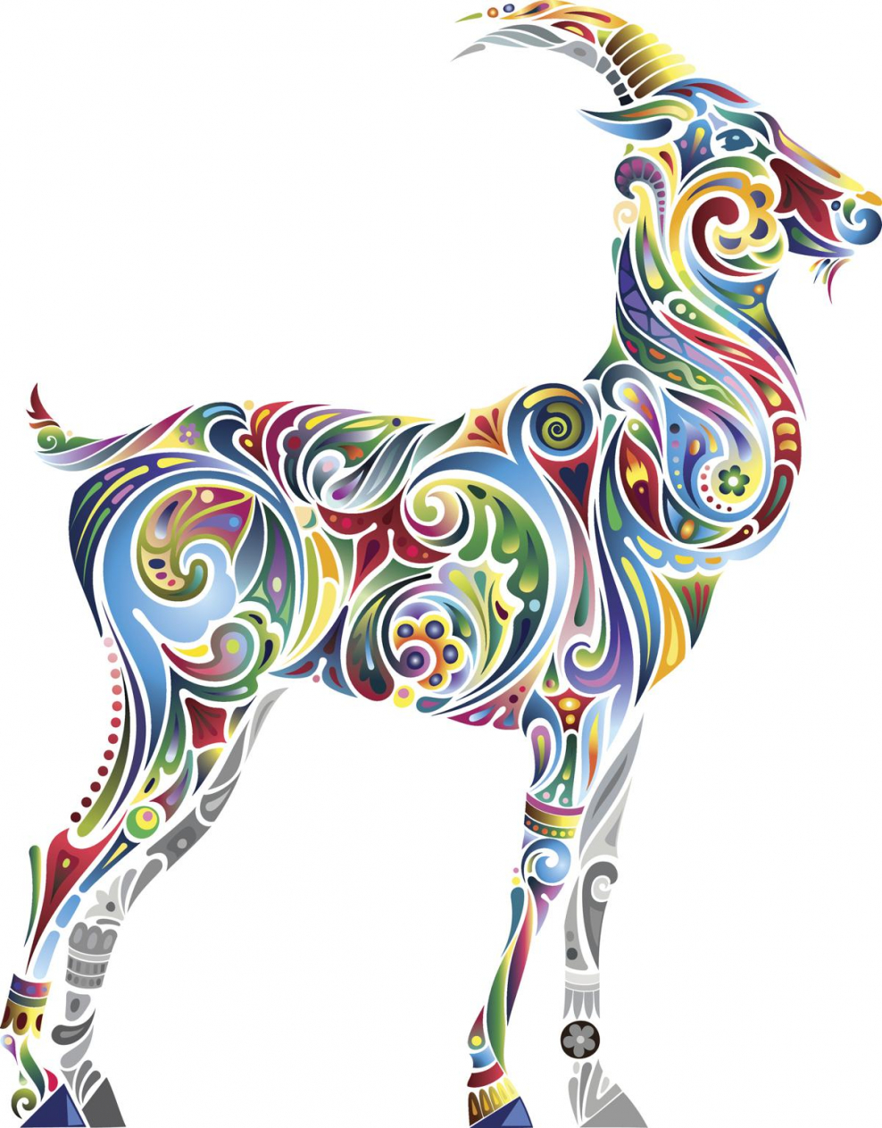 Животные из орнамента