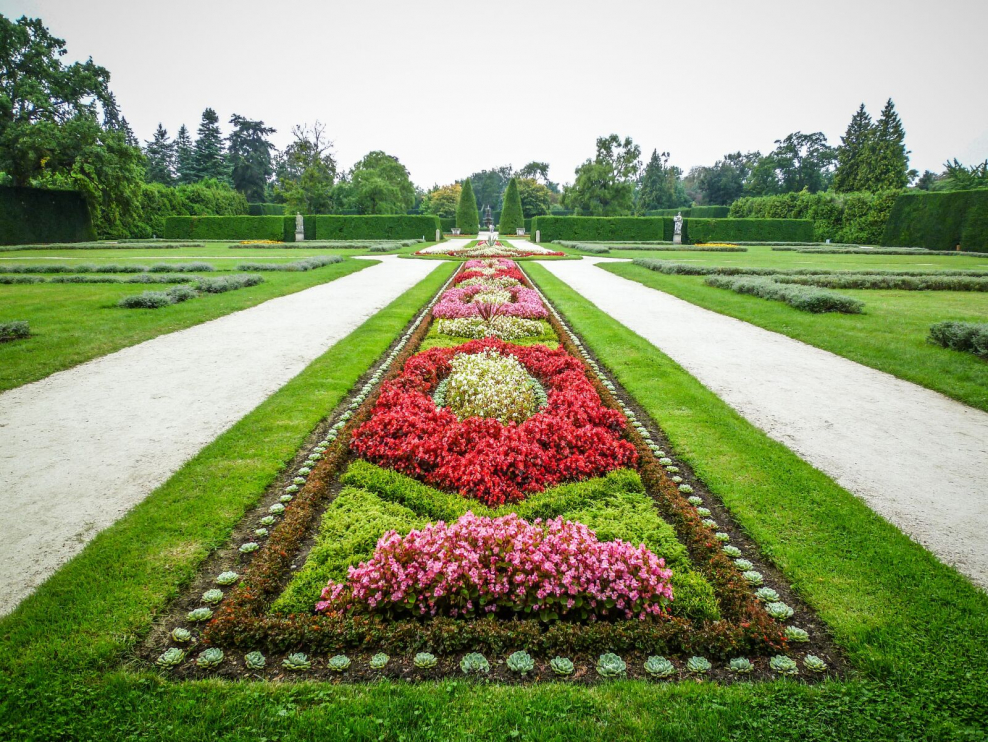 Картуш в садово-Парковом искусстве