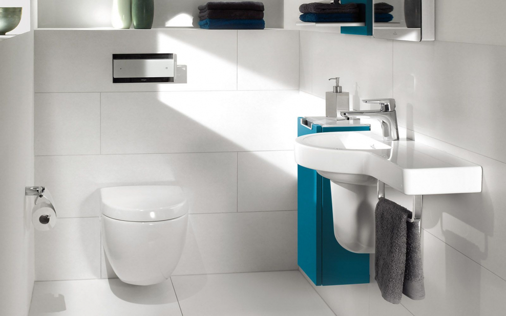 Унитаз подвесной Villeroy & Boch Subway 6600 10 01 Alpin