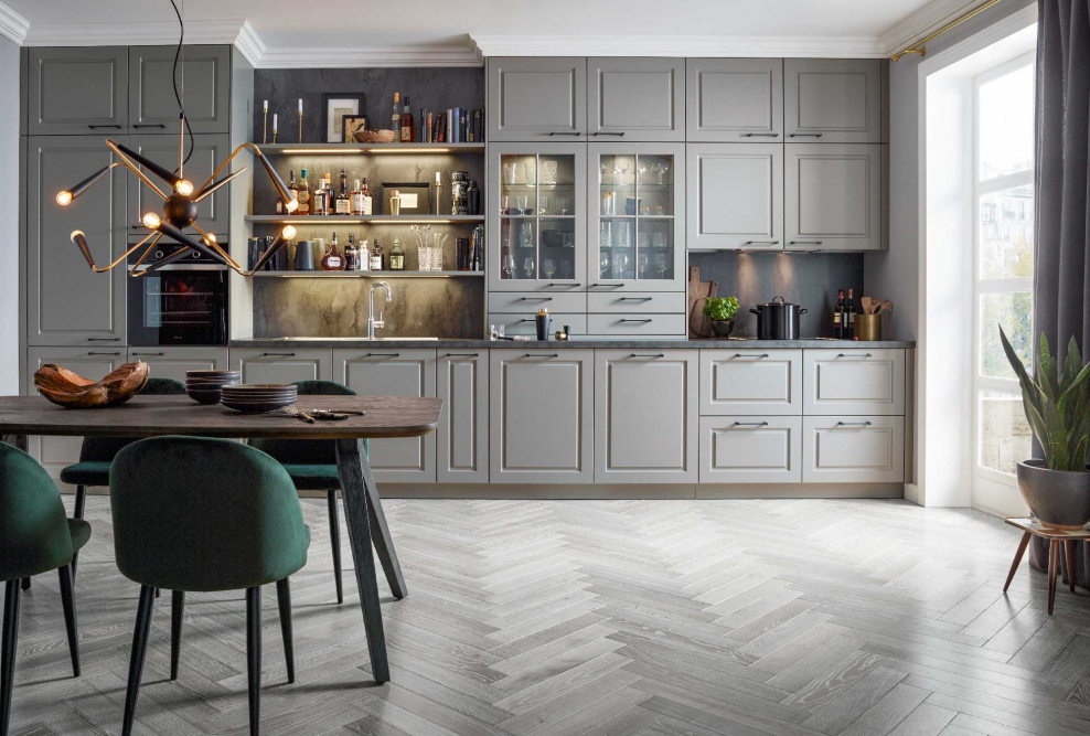 Модные кухни современная классика