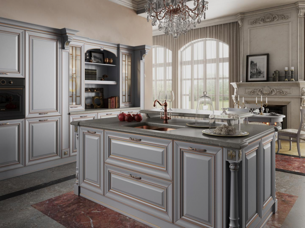 Кухня Аврора Рими белая