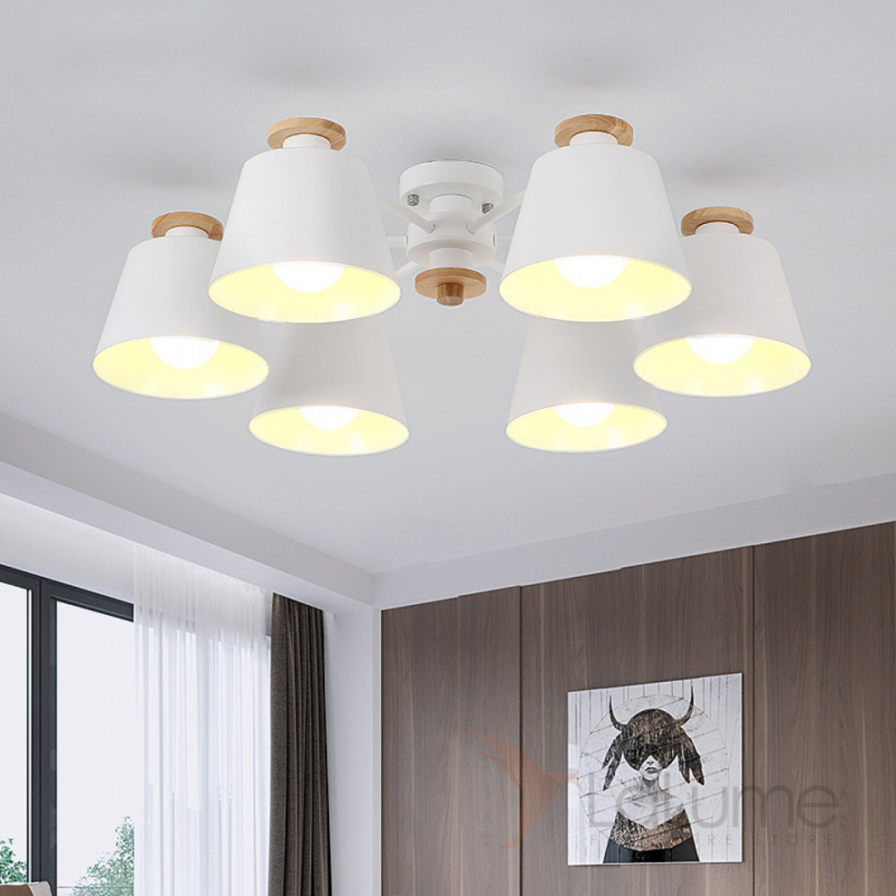 Люстры для низких потолков