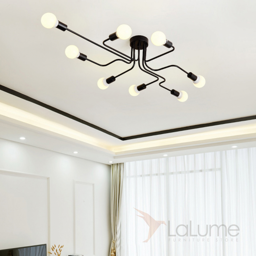 Потолочные люстры для низких потолков