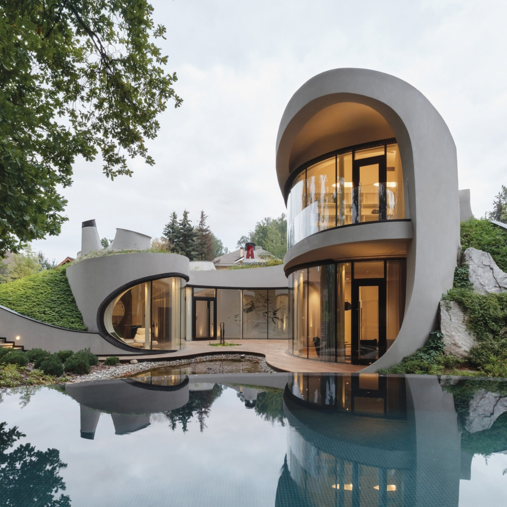 Футуристический особняк