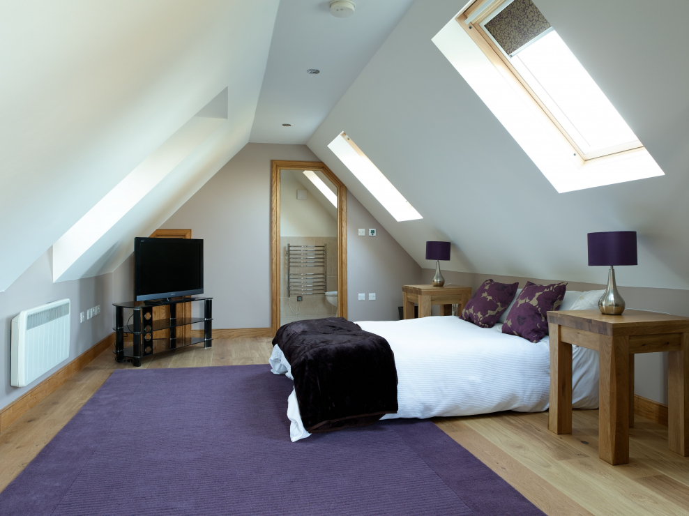 Комната на чердаке для подростка