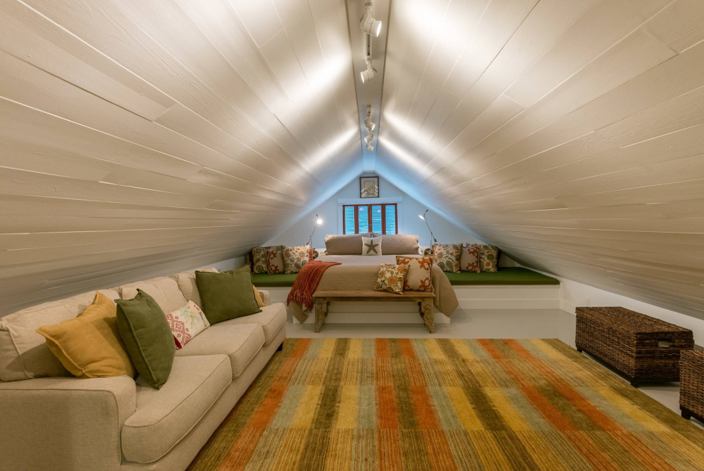 Мансарда в скандинавском стиле