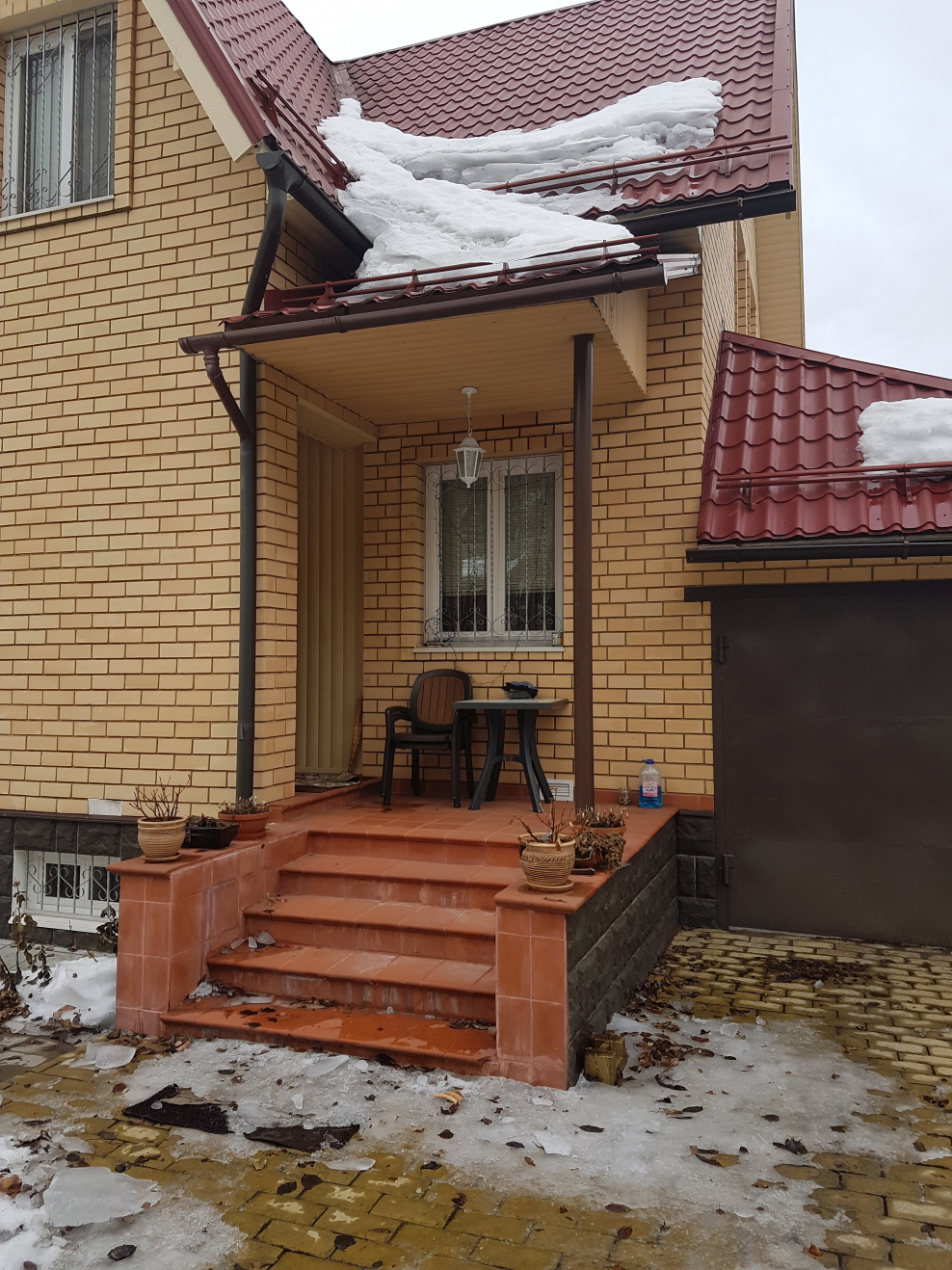 Веранды с навесом в частном доме