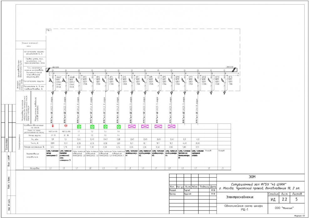 Проект ЭОМ насосной КНС