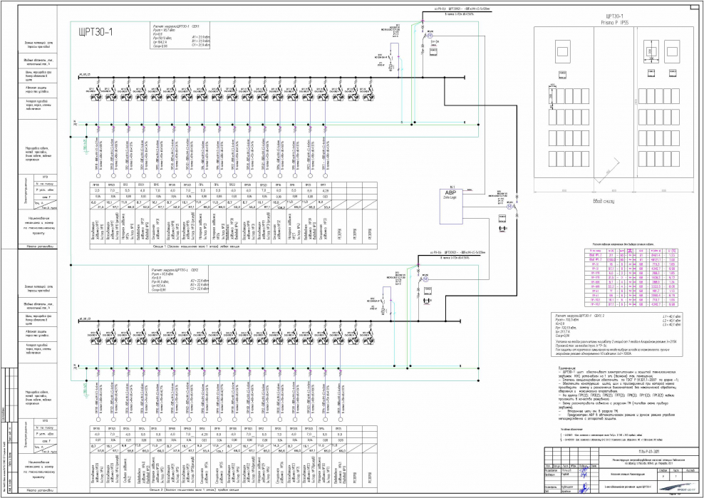 Проект электрики ЭОМ