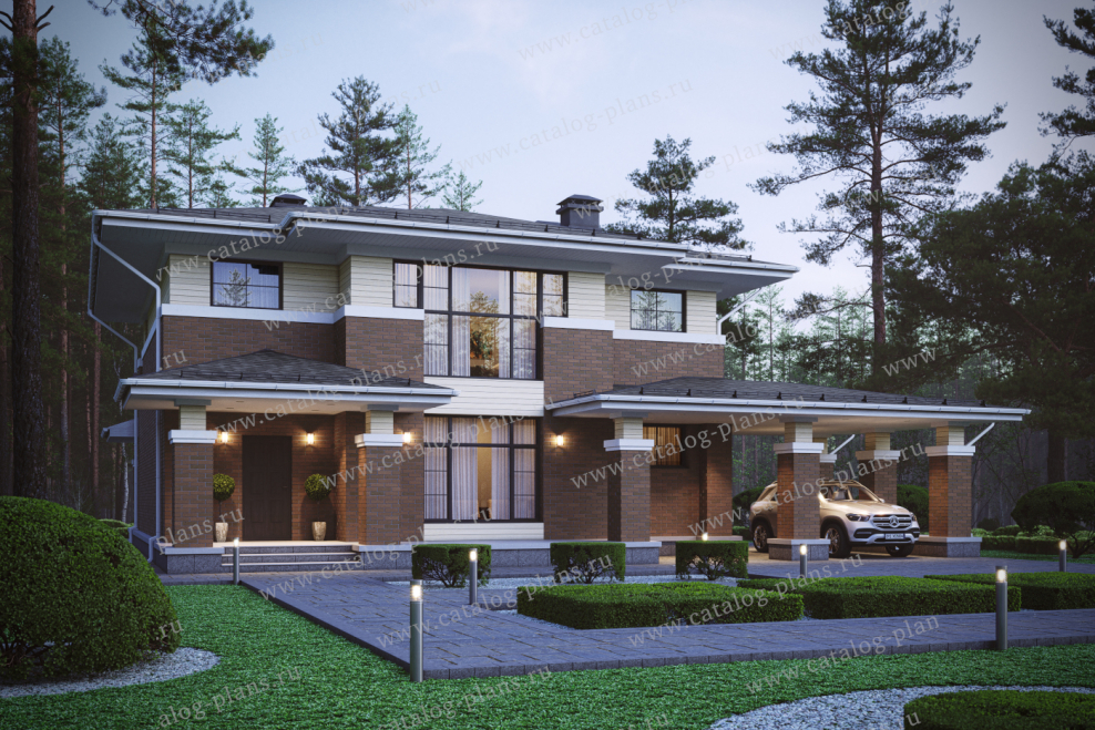 Дом в стиле Райта 200-250 кв.м