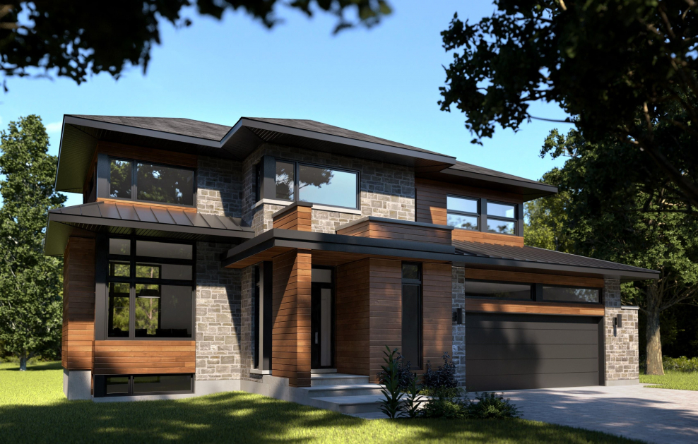 Дом в стиле прерий