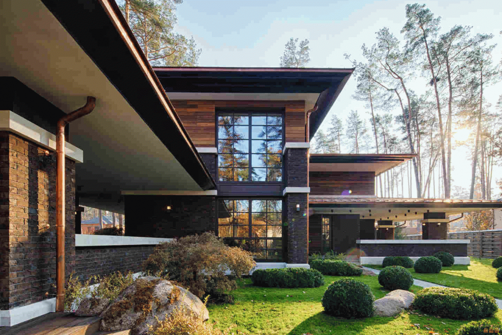 Каркасник в стиле Райта