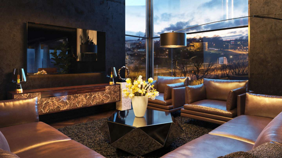 Риверсайд пентхаус Лондон Лондон