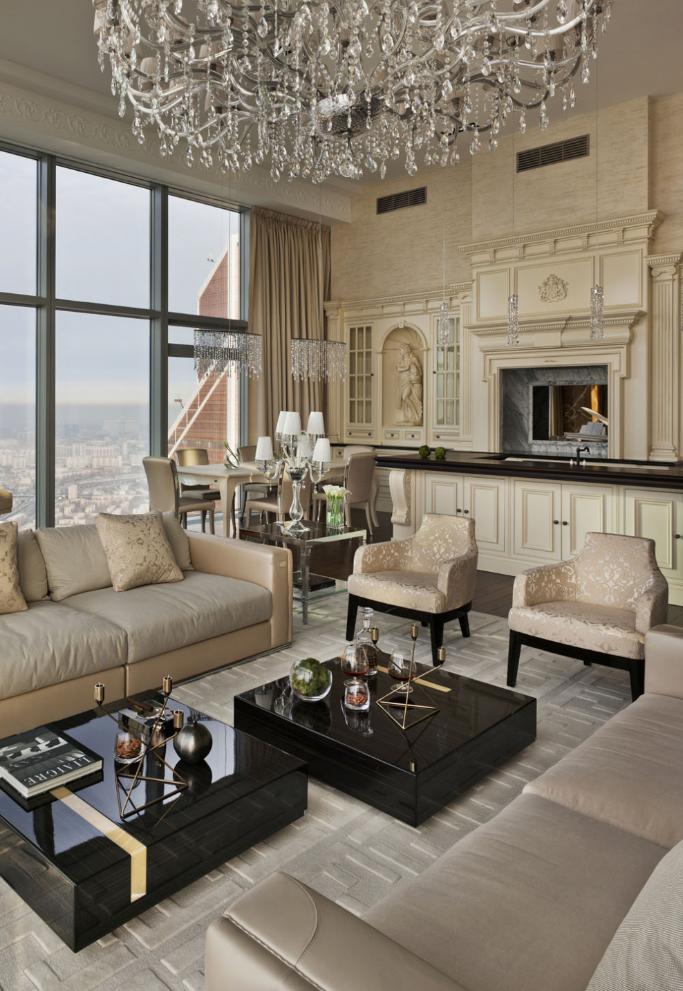 Пентхаус с видом на Кремль