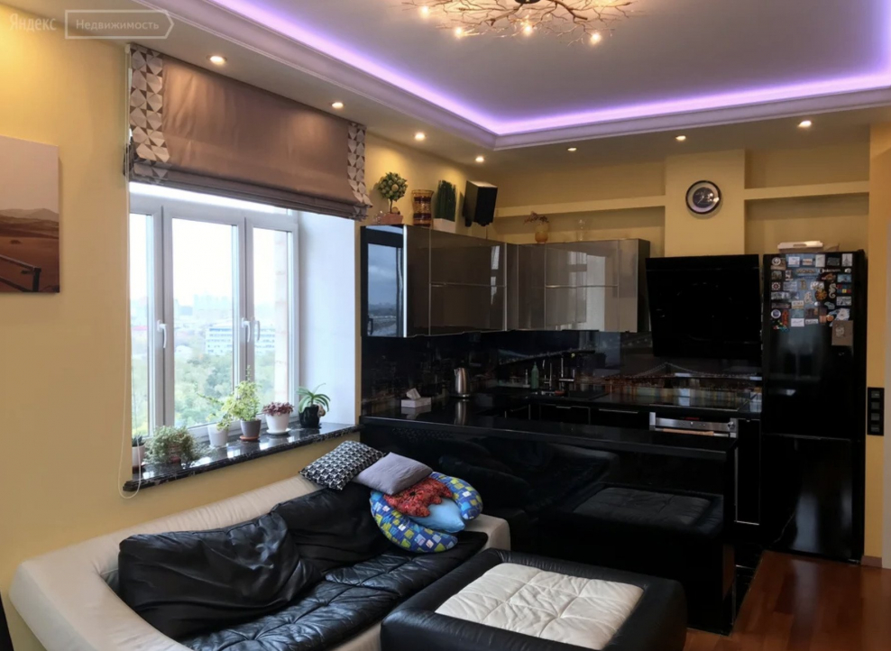 Квартира с большой кухней