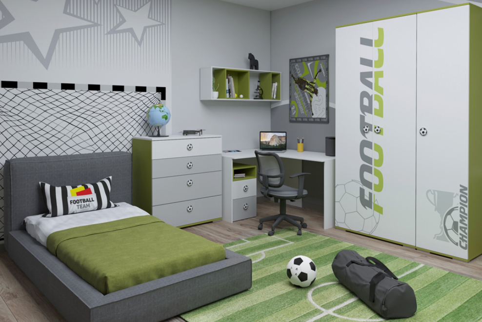 Небольшие комнаты для подростков