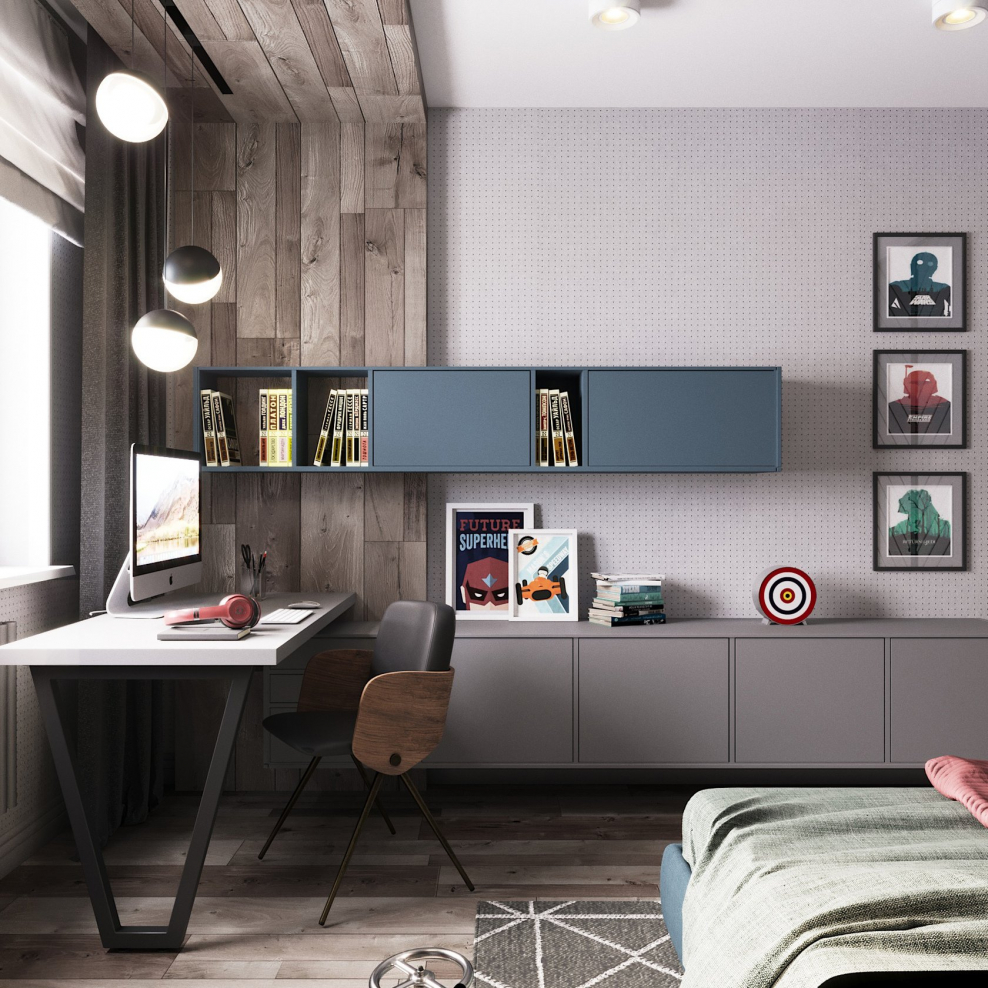 Комната для подростка мальчика