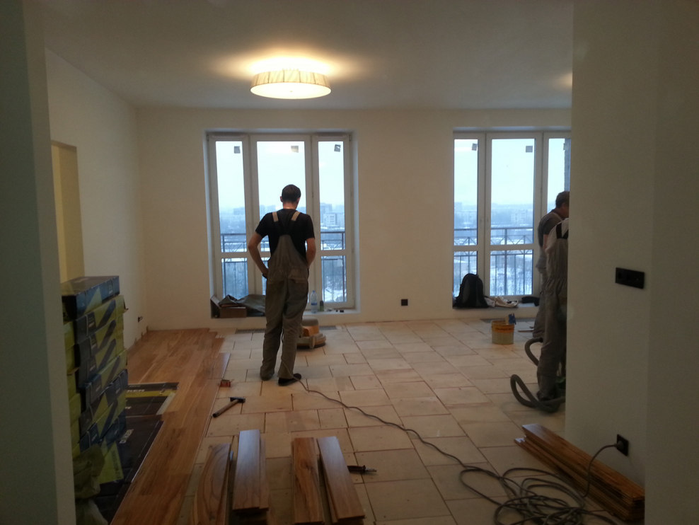 Отделочные работы в квартире