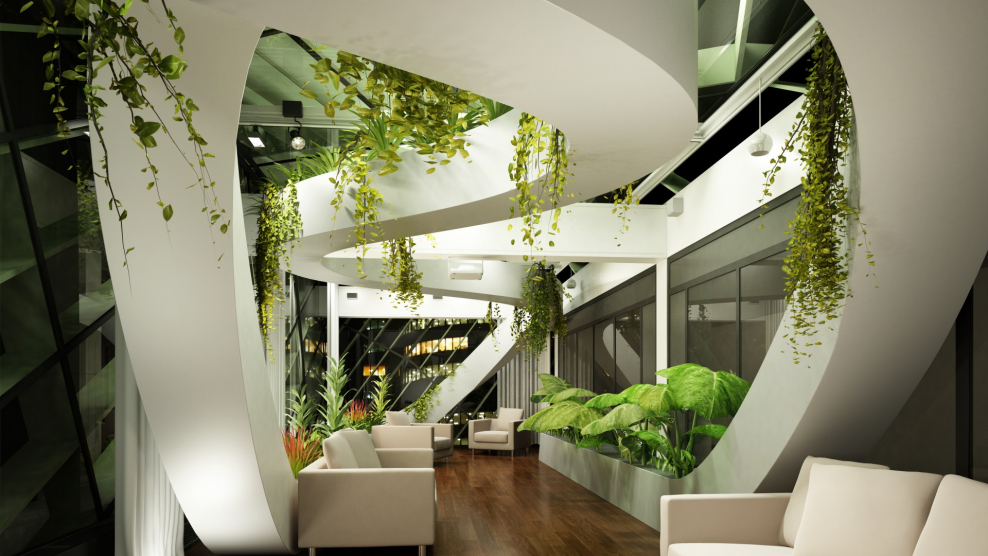 Design Hotel Lobby Interior