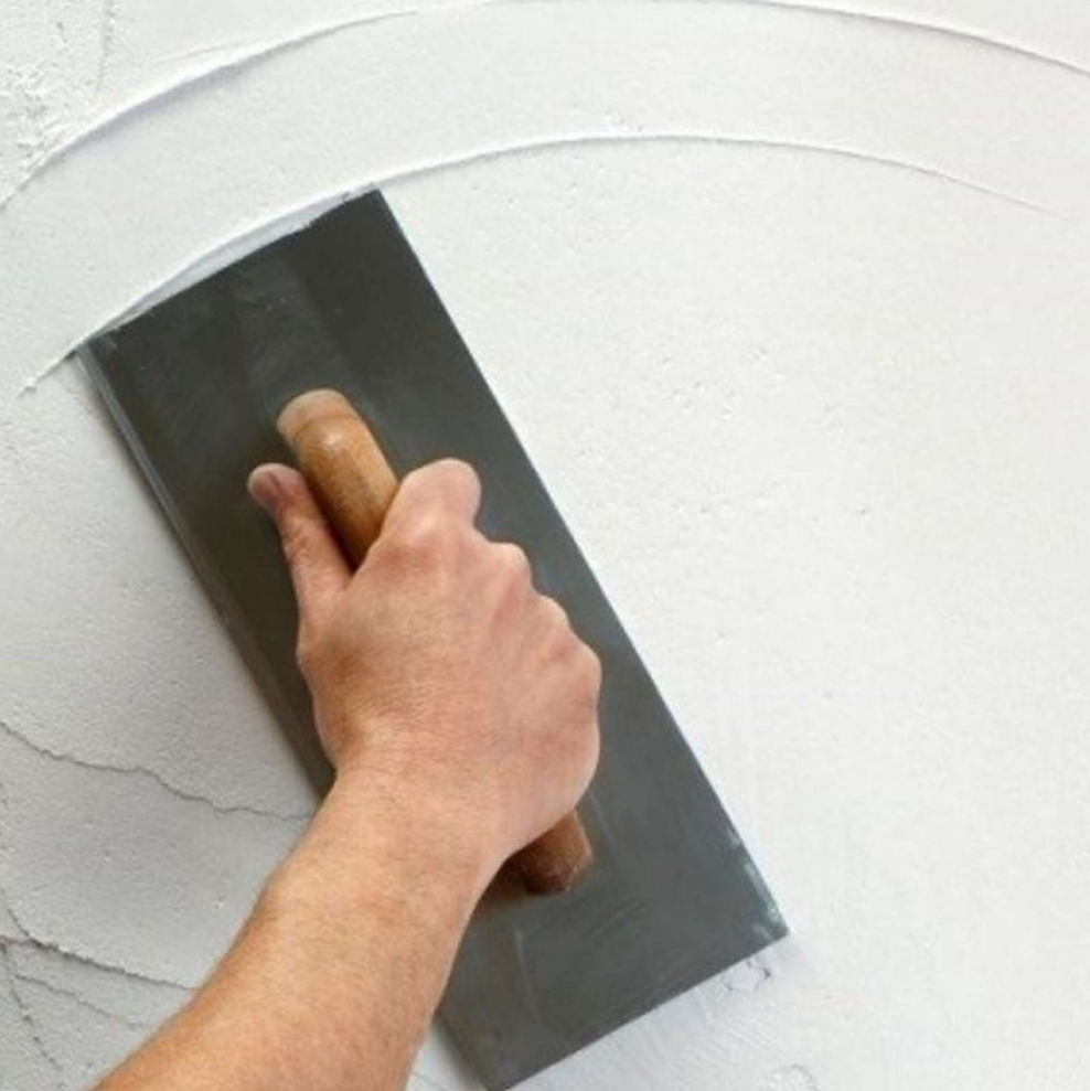 Затирка штукатурки