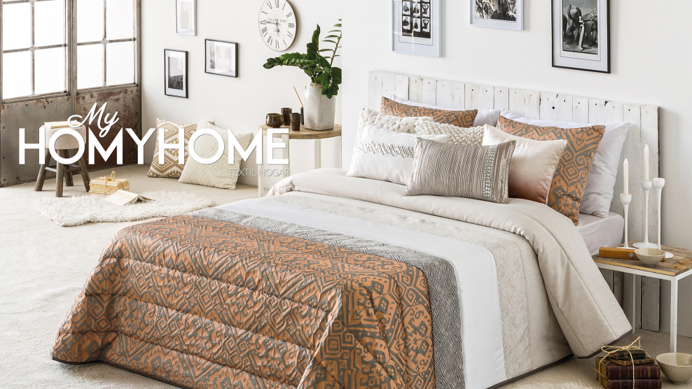 Покрывало Antilo Dion Lino серый