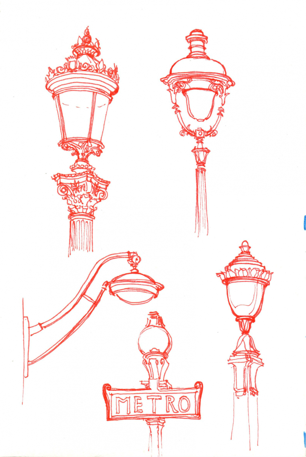 Архитектура Воронежа зарисовки