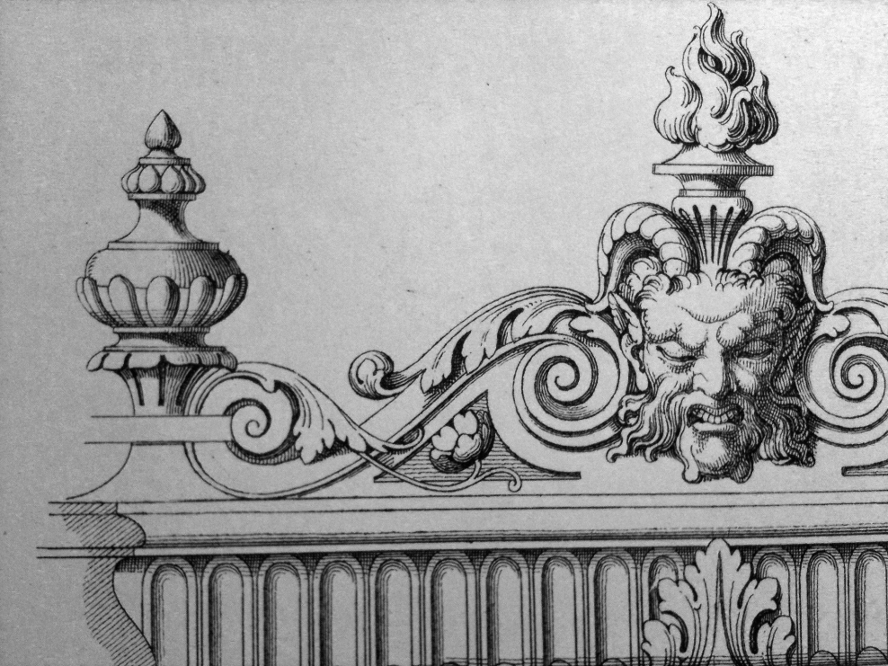 Капитель дорического ордера гипс