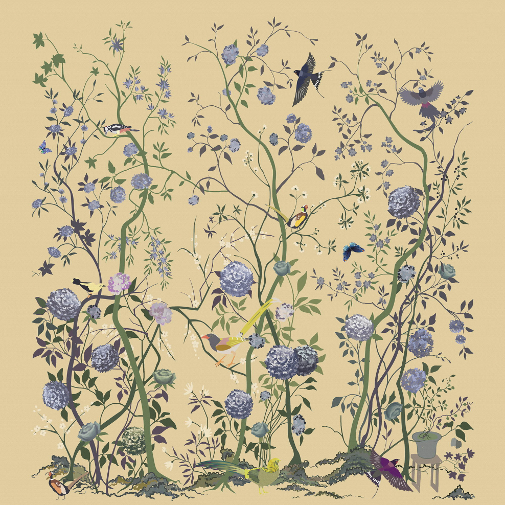 Роспись в стиле Шинуазри