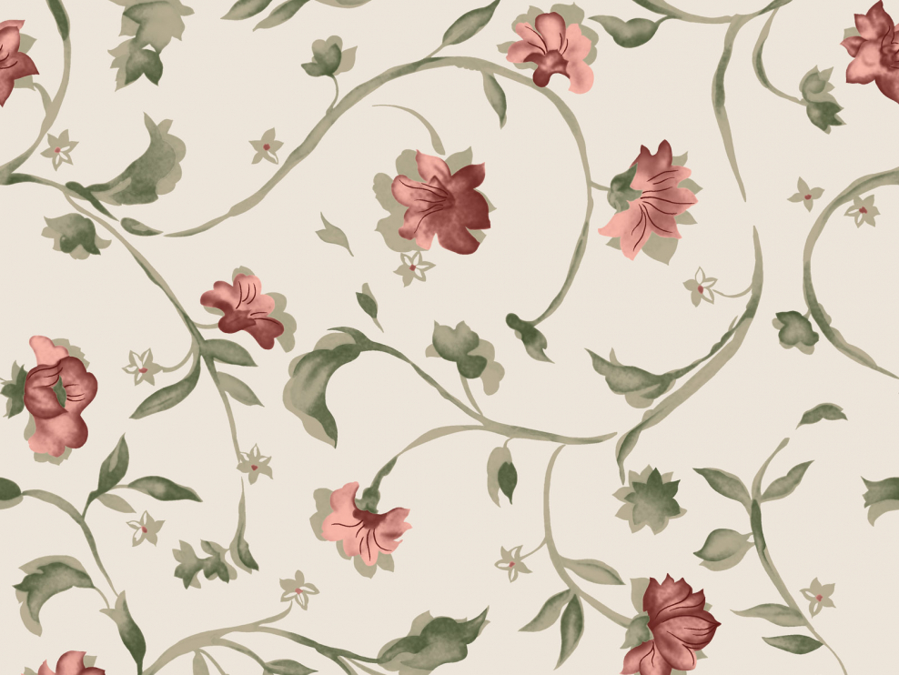 Ткань в цветочек текстура бесшовная