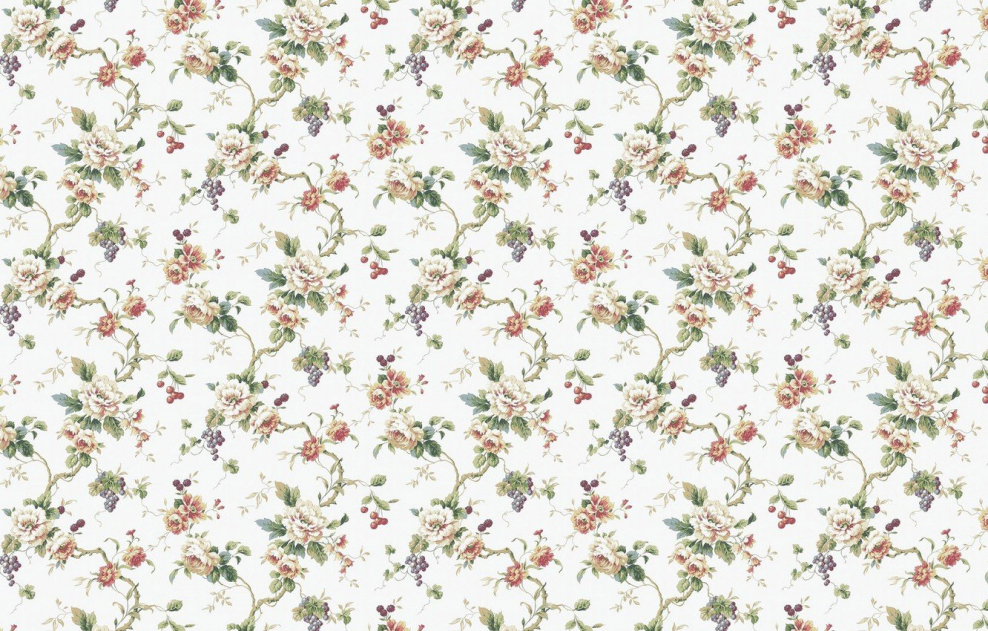 Обои в мелкий цветочек