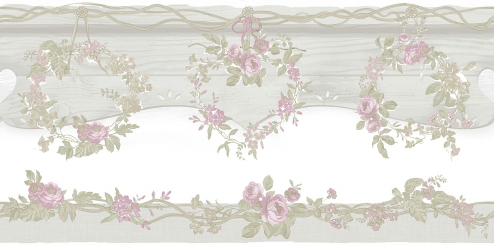 Бордюр обойный бумажный