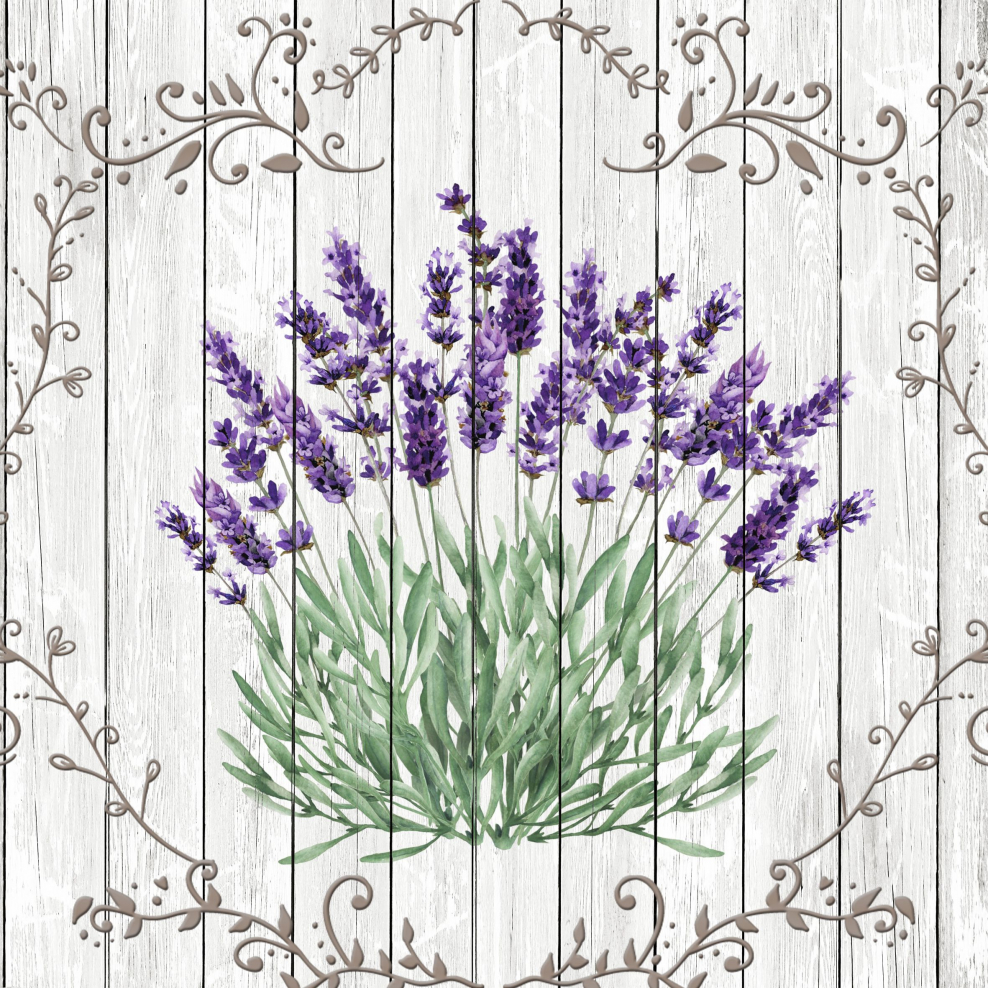 Прованс декупаж Lavande