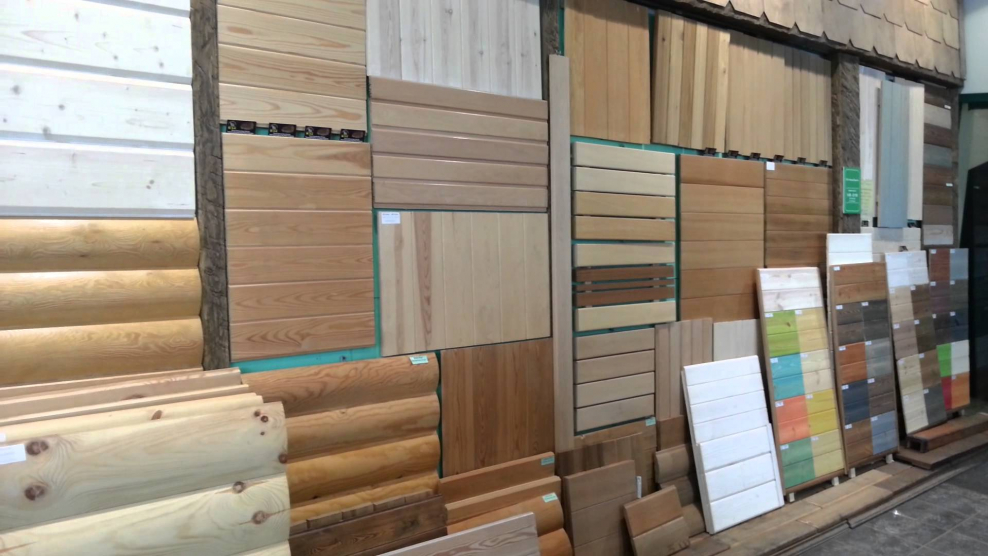 Сайдинг под дерево для внутренней отделки