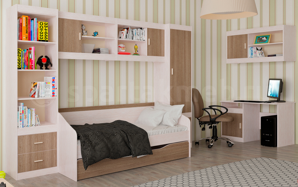 Детская кровать Паскаль (БТС)