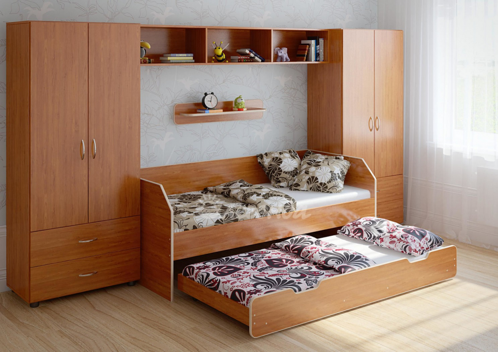 Детский гарнитур для маленькой комнаты