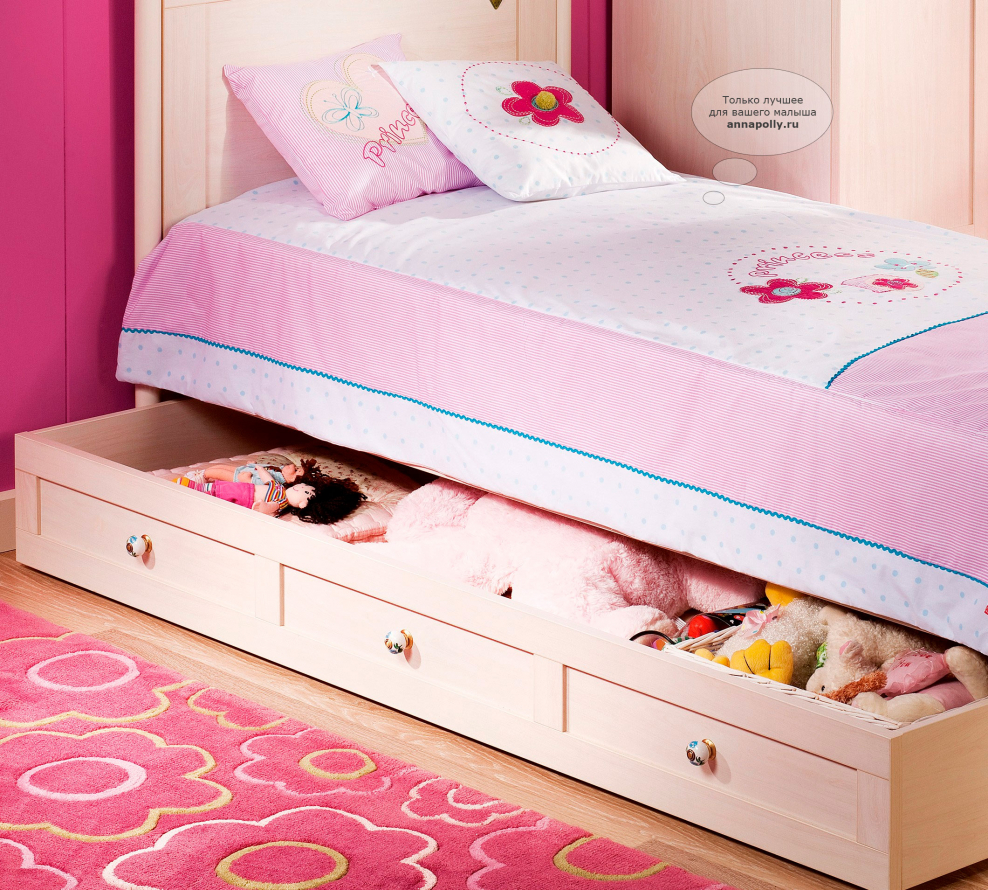 Cilek выдвижная кровать Flora