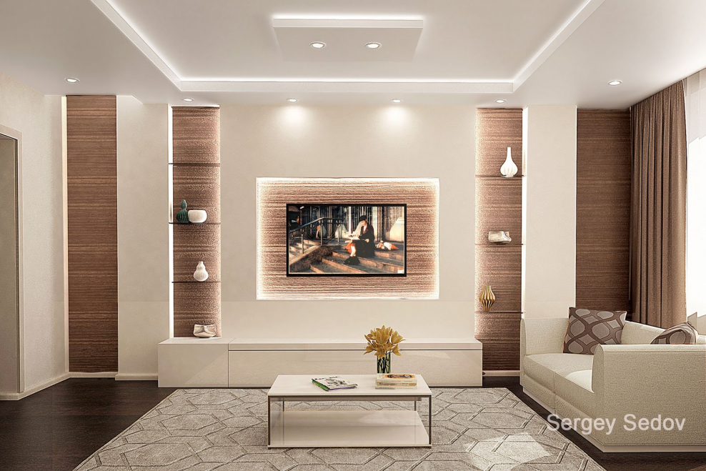 Интерьер в кофейных тонах